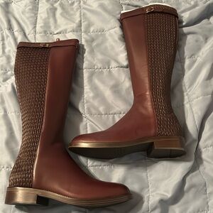 New Cole haan tall leather boot